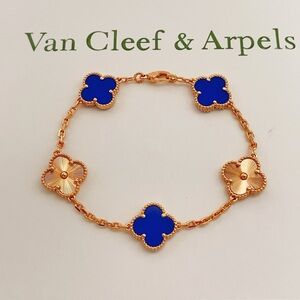 Van Cleef & Arpels Four-Leaf Clover Five-Flower Bracelet